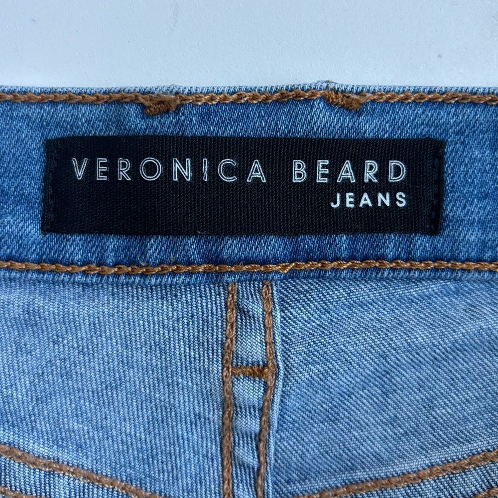 Veronica Beard Blue High Rise Jeans - Picture 14 of 16